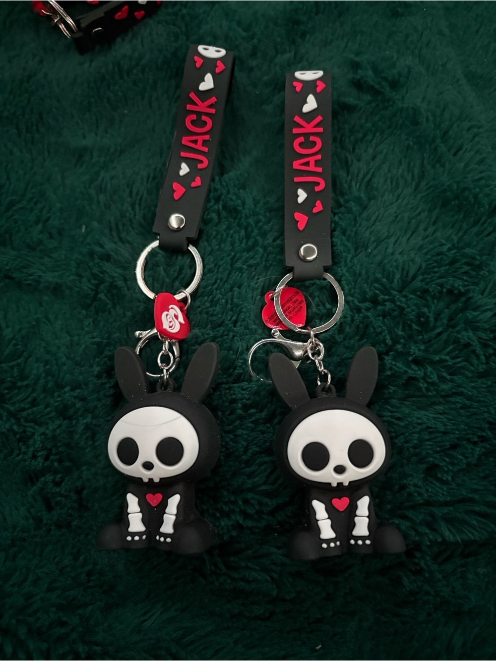 Jack skelanimals keychains